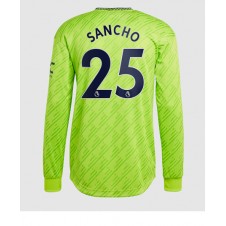Manchester United Jadon Sancho #25 Tredjedrakt 2022-23 Langermet
